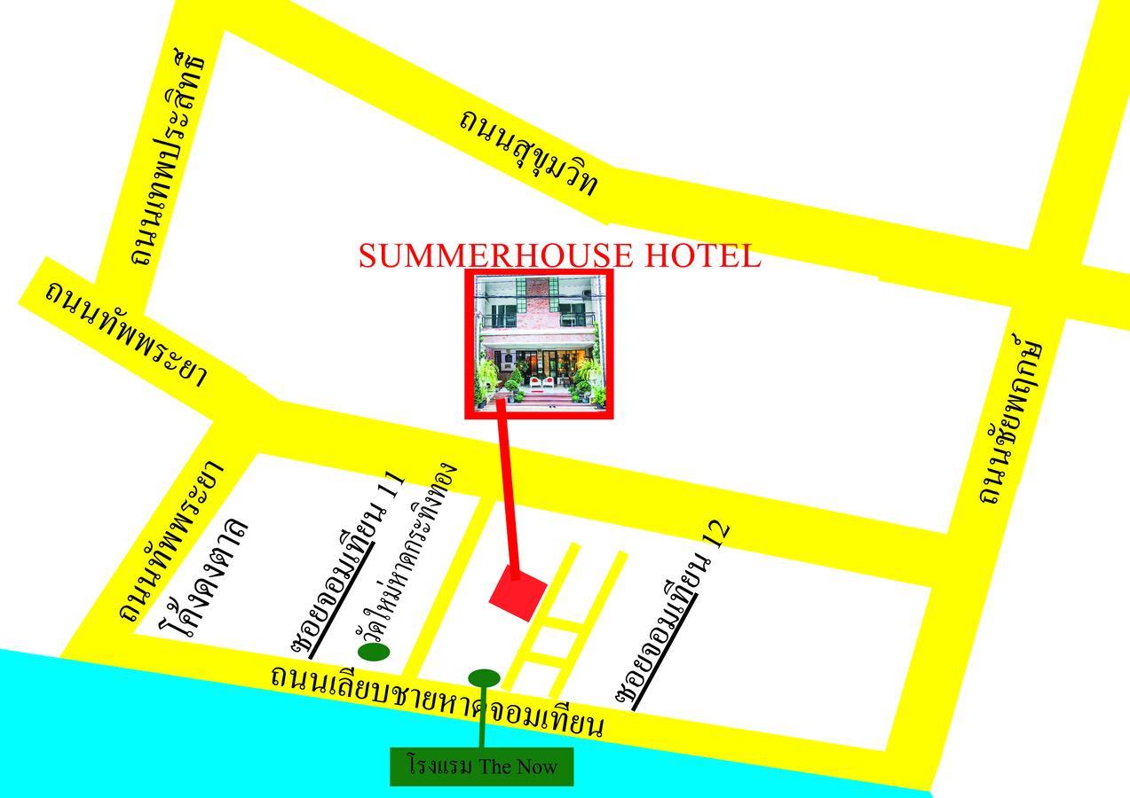Boutique Summer House Pantai Jomtien Bagian luar foto
